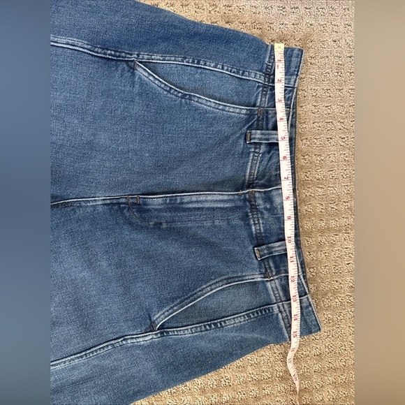 Madewell Tapered Denim Trousers Size 28 New With Tags - Picture 11 of 14